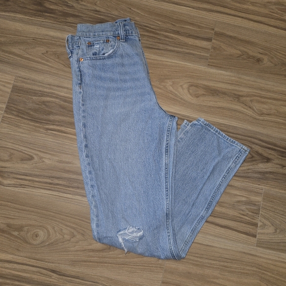 Gap Jeans Sky High Straight Denim - Picture 3 of 4